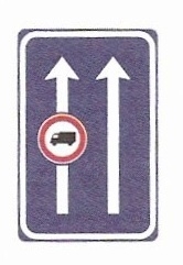 IP 21a Omezení v jízdním pruhu