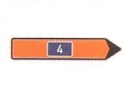 IS 11d - Směrová tabule pro vyznačení objížďky